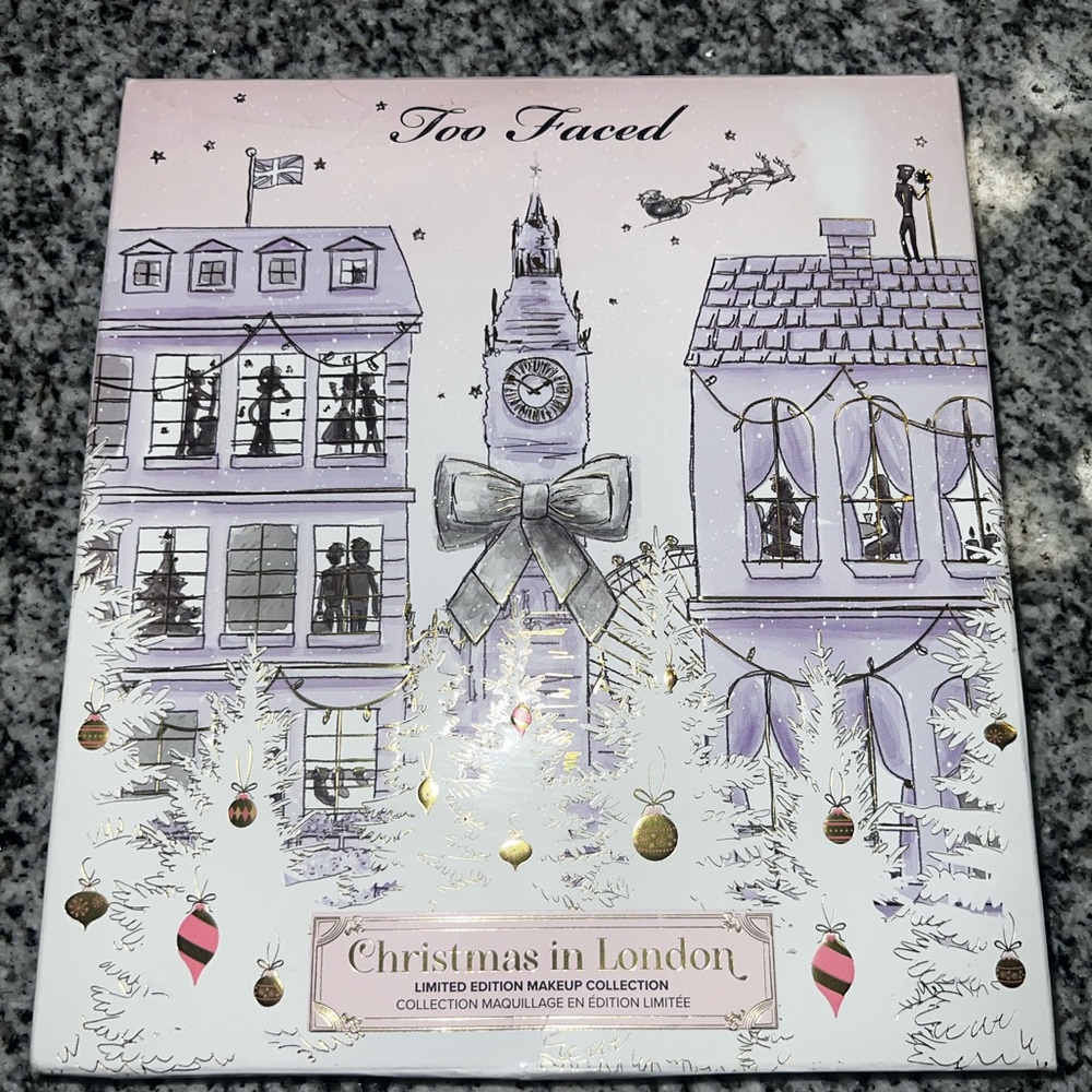 Too Faced Christmas in London Makeup Set - Purple and Gold